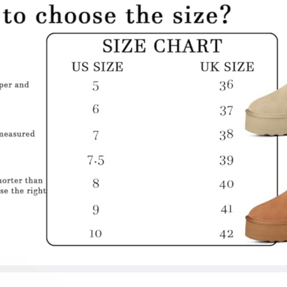 NEW Women’s Suede Platform Mini Boots - Picture 4 of 4